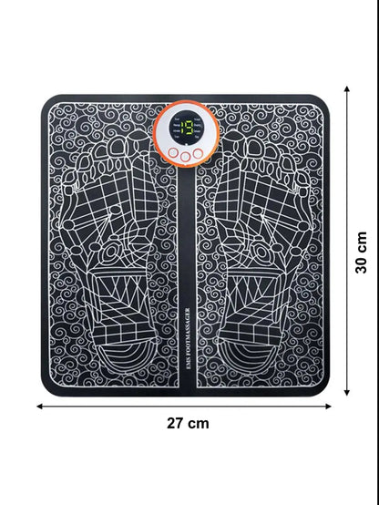 Almohadilla Masajeadora EMS para Pies con 8 Modos y Carga USB